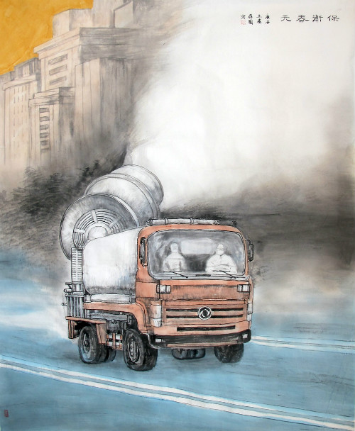 【甘肅全民戰(zhàn)“疫”】保衛(wèi)春天！蘭州榆中縣文藝界致敬“逆行者”