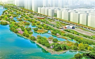 54萬平方米 雁灘濕地公園“入畫來”！