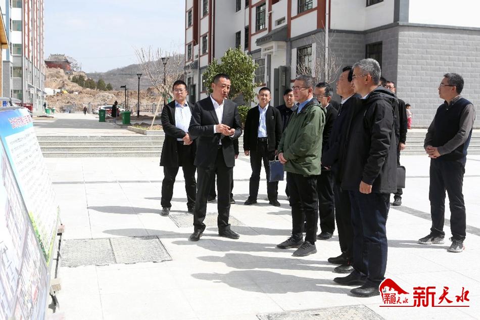 省發(fā)改委調研天水復工復產和易地扶貧搬遷工作