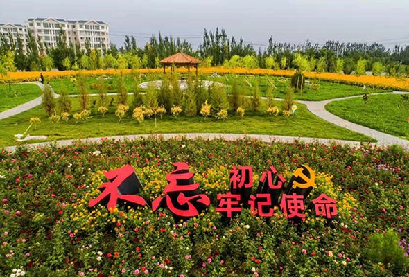 甘肅民勤：鄉(xiāng)村發(fā)展顏值升 農民生活品質增