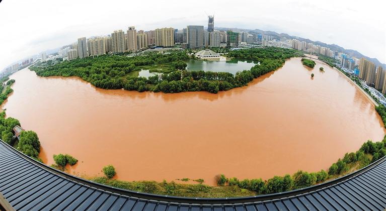 蘭州黃河“鴛鴦鍋” 你見過(guò)嗎？