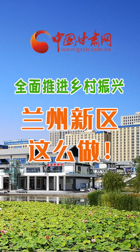 圖解|全面推進鄉(xiāng)村振興 蘭州新區(qū)這么做！