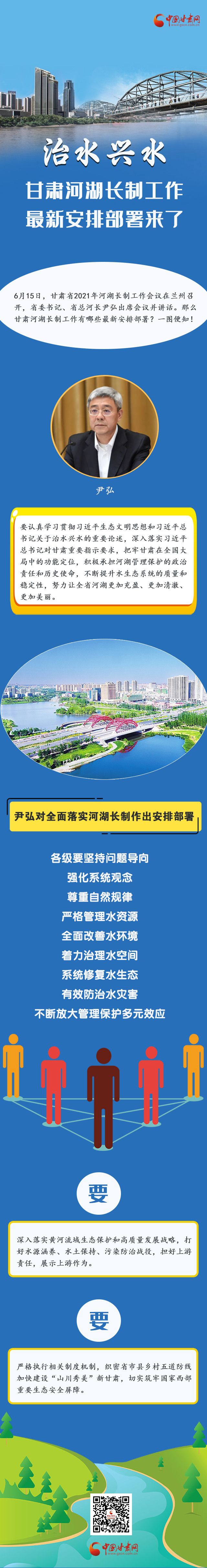 圖解|速看！甘肅河湖長制工作最新安排部署來了