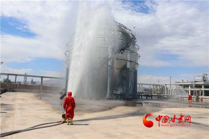 金昌：聯(lián)合演練提升?；吠话l(fā)事件處置能力