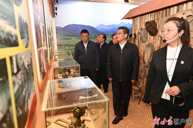 任振鶴在張掖市調研時強調：完整準確全面貫徹新發(fā)展理念，建設生態(tài)友好發(fā)展向好生活美好的“金張掖”