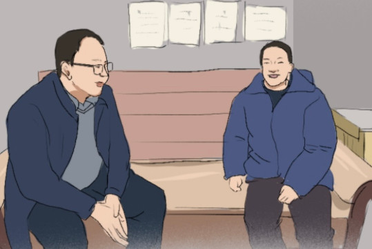 手繪丨追憶邱軍：扎根泥土，他把生命永遠(yuǎn)定格在扶貧路上