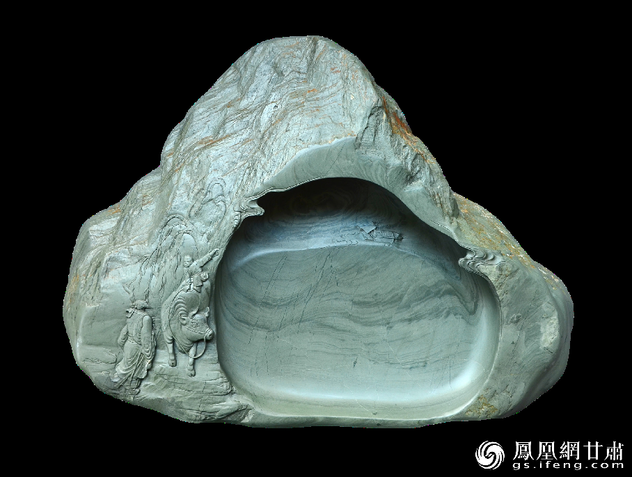 洮硯石質(zhì)細(xì)潤(rùn)堅(jiān)實(shí)，潑墨如油不損毫，書寫流利生輝。資料圖