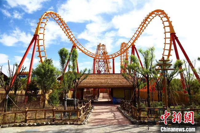 圖為嘉峪關(guān)方特歡樂(lè)世界。(資料圖) 趙海宏 攝