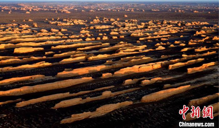 敦煌雅丹世界地質(zhì)公園。(資料圖) 敦煌市委宣傳部供圖