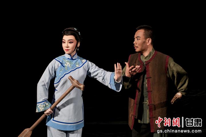 圖為演出劇照。甘肅省隴劇院供圖