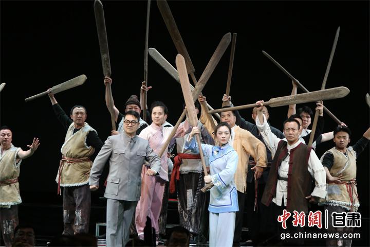 圖為演出劇照。甘肅省隴劇院供圖