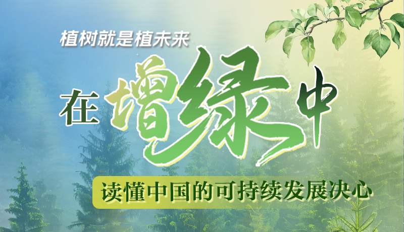 【理響中國(guó) 話隴點(diǎn)睛】植樹(shù)就是植未來(lái)，在增綠中讀懂中國(guó)的可持續(xù)發(fā)展決心