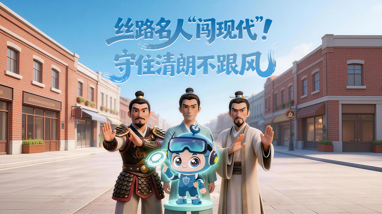 AI短視頻|絲路名人“闖現(xiàn)代”！守住清朗不跟風(fēng)